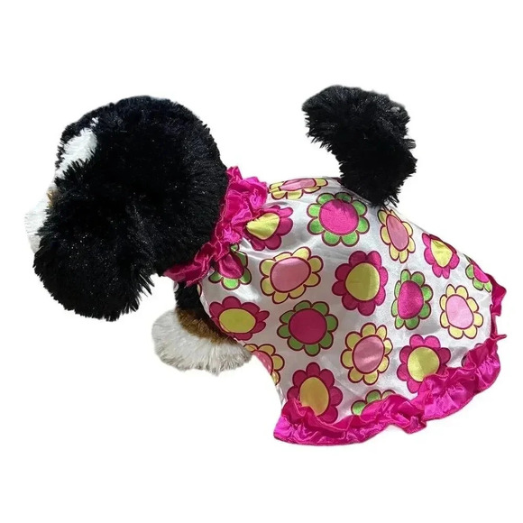 Build-A-Bear Promise Pets Bernese Mountain Dog Plush 16" w/ Dress - Picture 3 of 16